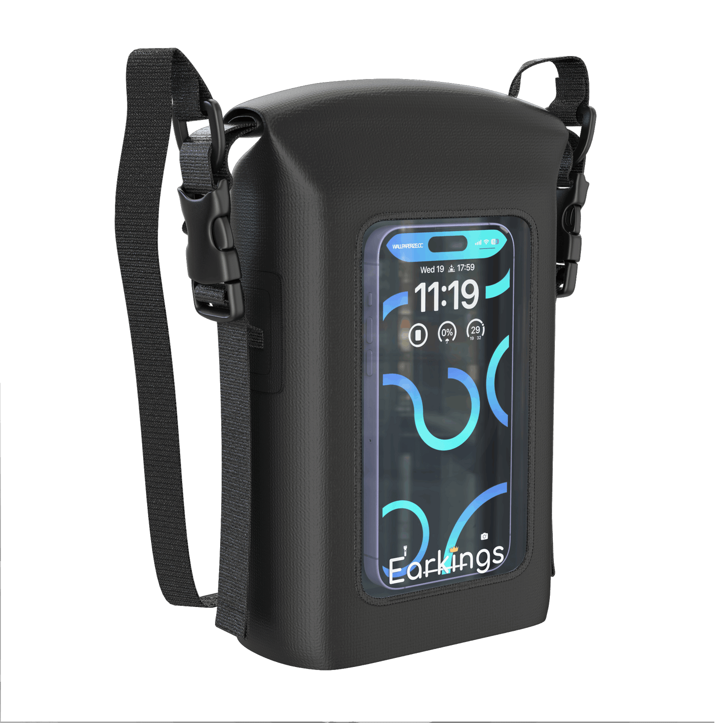 Waterdichte Tas Drybag - 2 Liter met Schouderriem en Handvat - Earkings