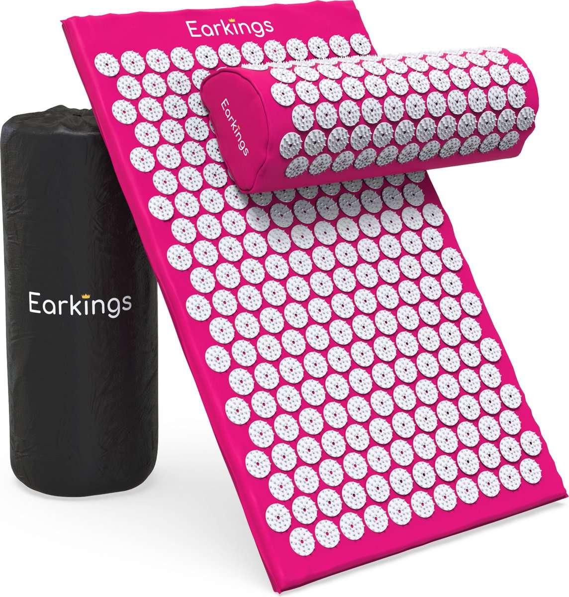 Spijkermat met kussen en met Opbergtas - 8000+ punten - Earkings