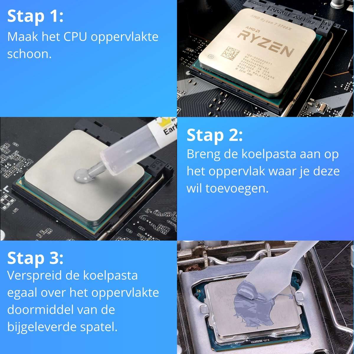 Koelpasta Thermal Paste - CPU Koeler 5 Gram - Earkings