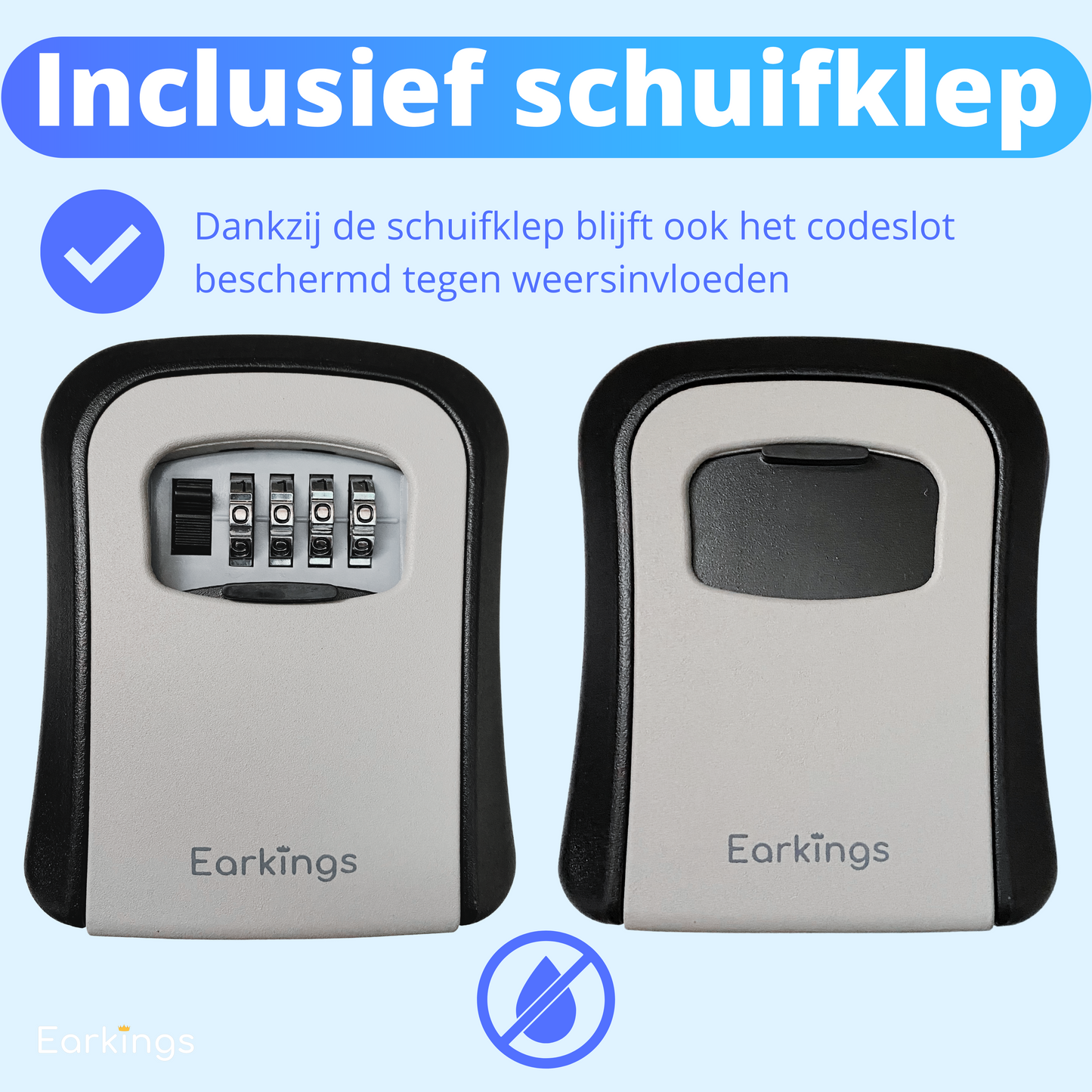 Schlüsseltresor mit Code inklusive Wandmontage