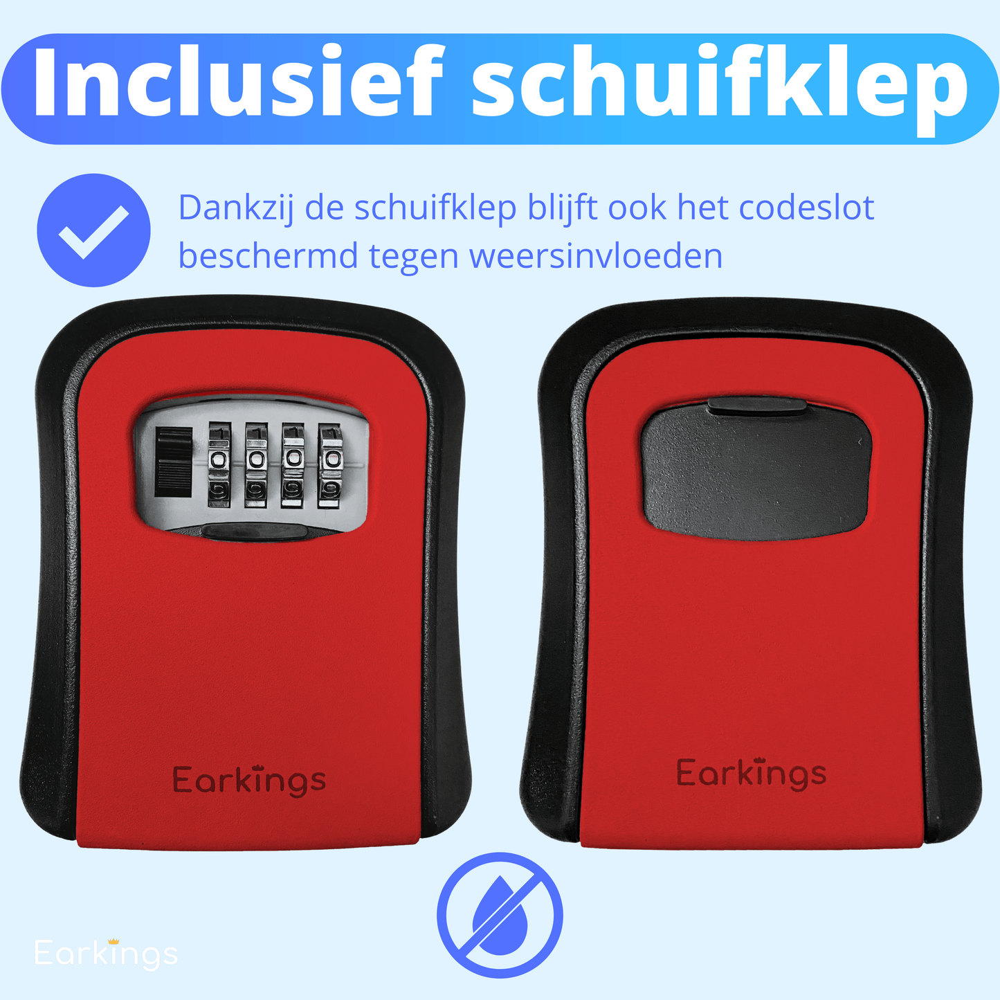 Schlüsseltresor mit Code inklusive Wandmontage
