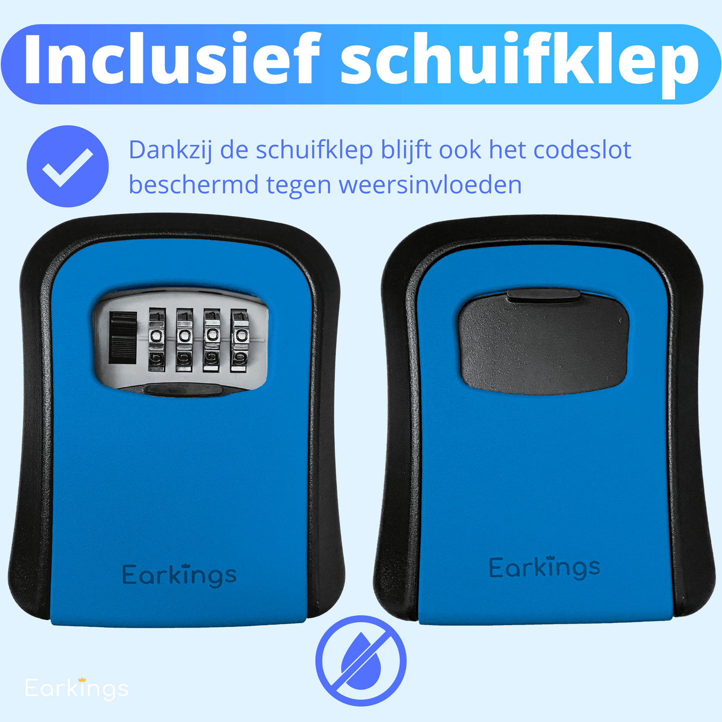 Schlüsseltresor mit Code inklusive Wandmontage