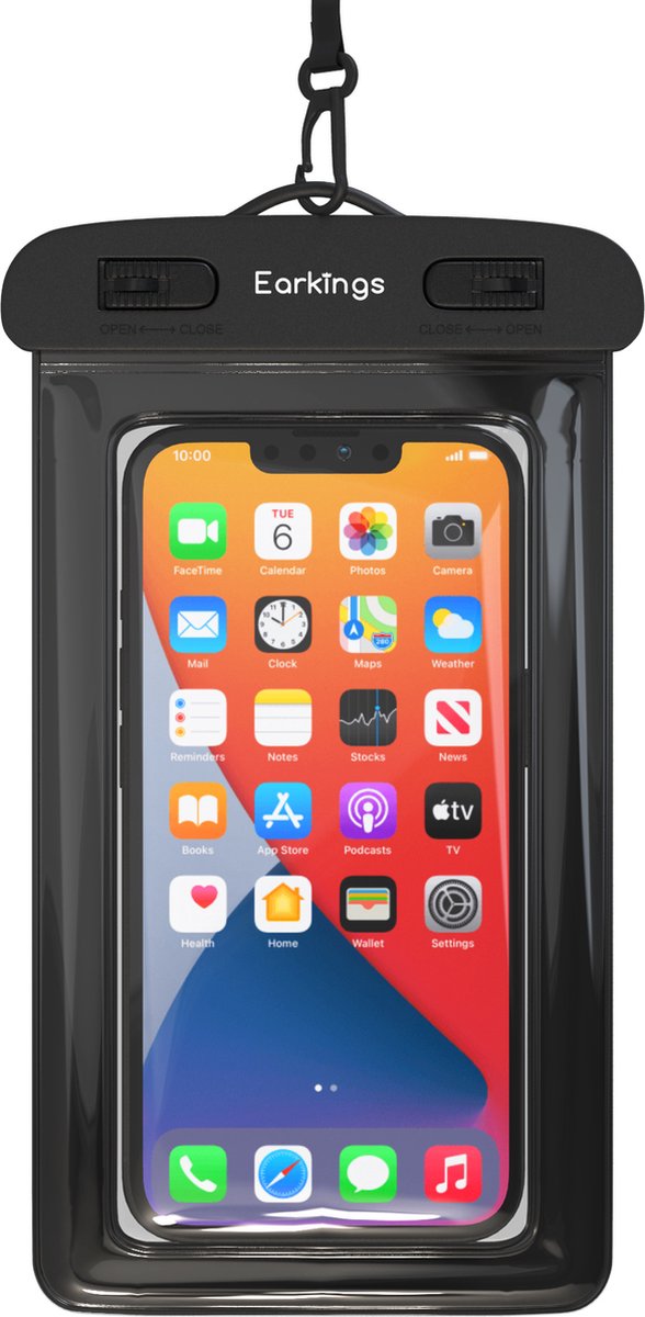 Waterdichte telefoonhoesjes Set van 2 stuks - Earkings