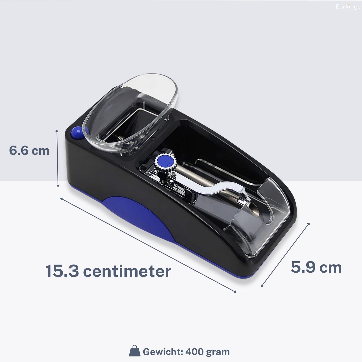 Sigaretten Maker Electrisch - Elektrische Sigarettenmaker - blauw (Tweede Kansje) - Earkings