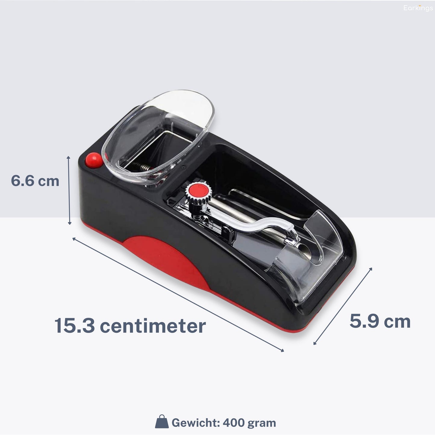 Sigaretten Maker Electrisch - Elektrische Sigarettenmaker - rood (Tweede Kansje) - Earkings