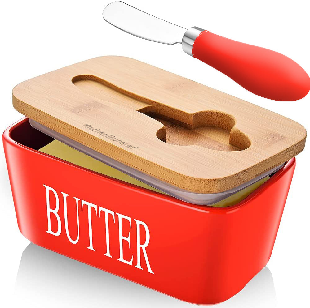 KitchenMonster® Botervloot Rood - Earkings