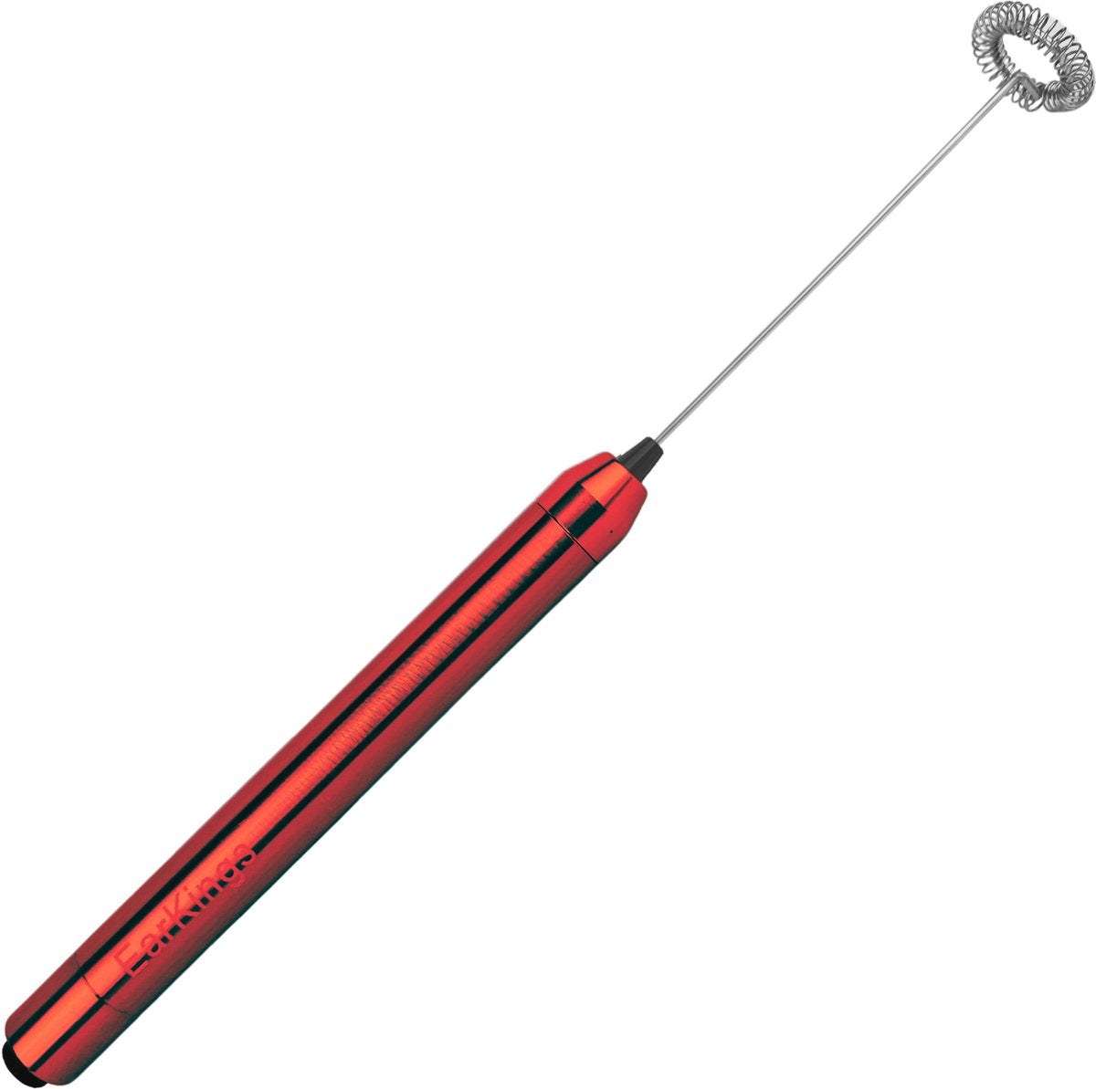 Melkopschuimer Elektrisch van RVS - rood - Earkings
