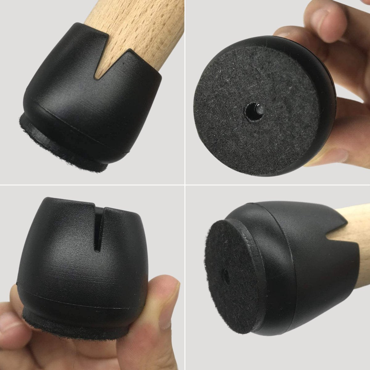 Stoelpoot Beschermers Vloerbeschermer Ø12-16 mm - 24 stuks - Earkings