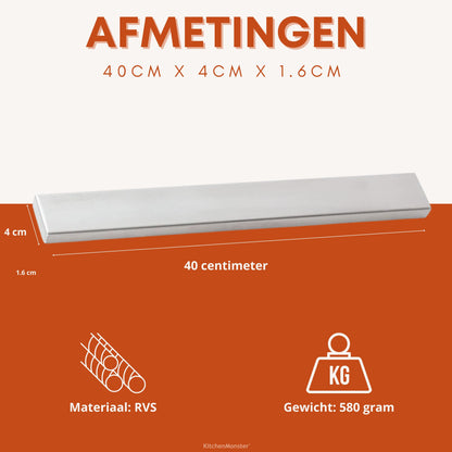KitchenMonster® Messermagnet 40cm