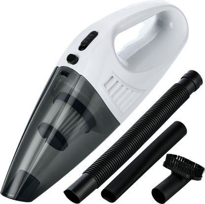 Kruimeldief Stofzuiger Snoerloos met 3 Opzetstukken incl. HEPA Filter wit - Earkings