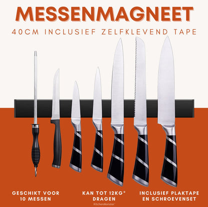 KitchenMonster® Messenmagneet 40cm - Earkings