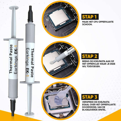 Koelpasta Thermal Paste - CPU Koeler 3 Gram - Earkings