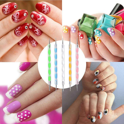 Dotting Tools 20 delig Mandala - inclusief Sjabloon - Earkings