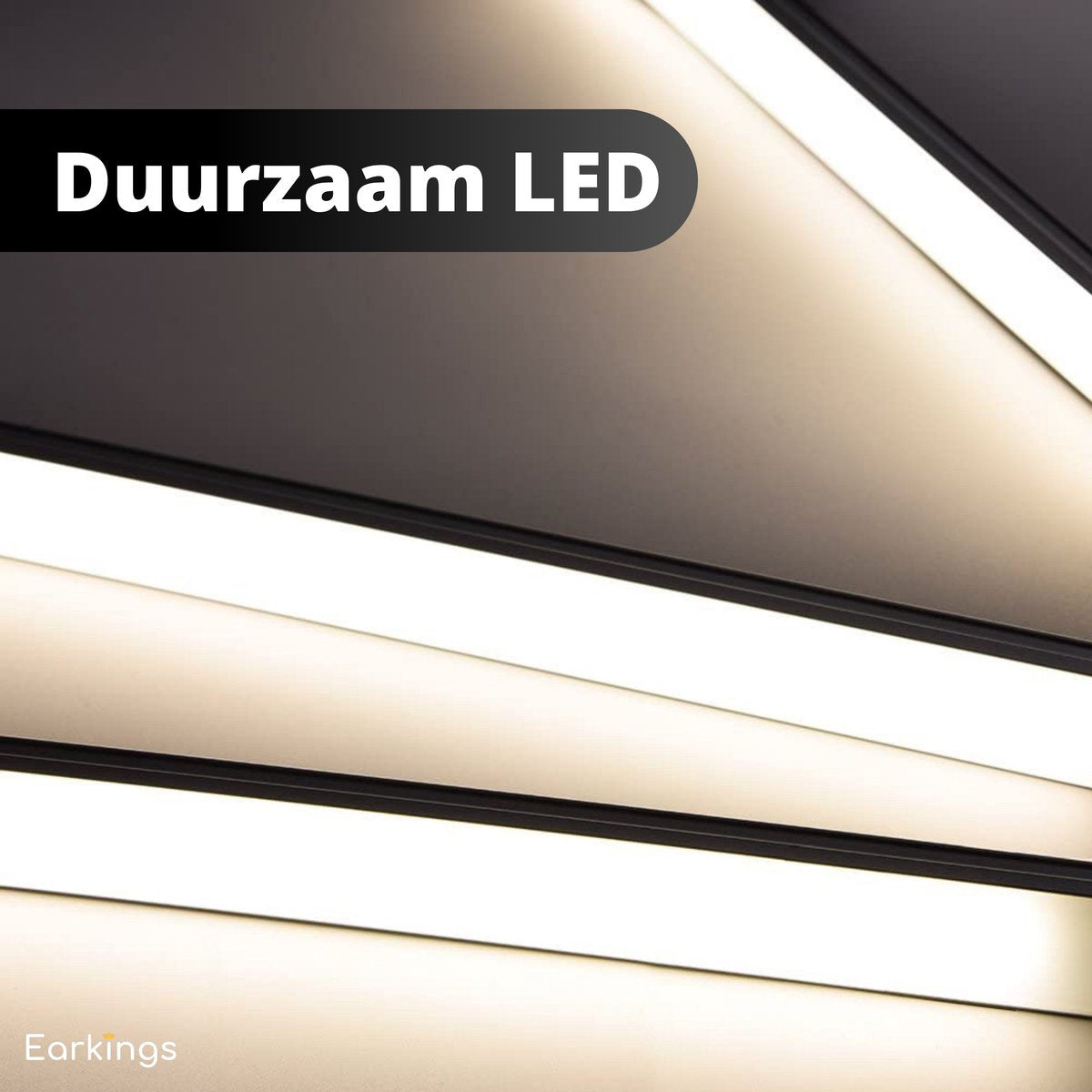 Onderbouwverlichting LED Met Bewegingssensor 30cm - Natuurlijk Wit - Earkings