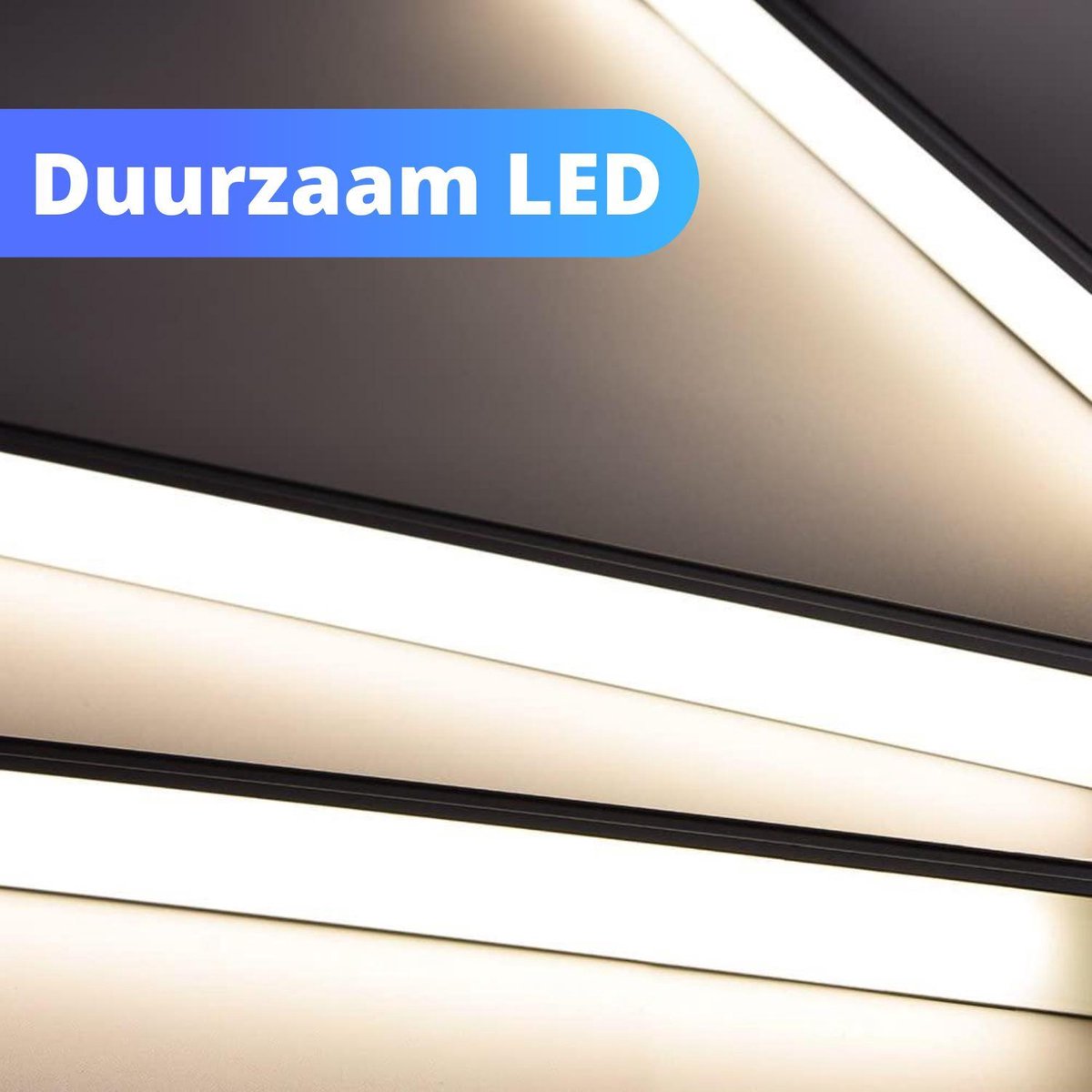Onderbouwverlichting LED Met Bewegingssensor 30cm 2 stuks- Natuurlijk - wit - Earkings