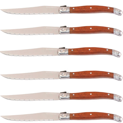 KitchenMonster® Steakmessen set van 6 - Earkings