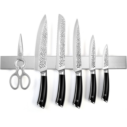 KitchenMonster® Messenmagneet 40cm - zilver - Earkings