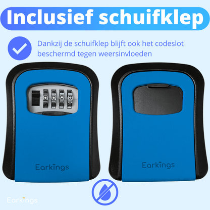 Schlüsseltresor mit Code inklusive Wandmontage
