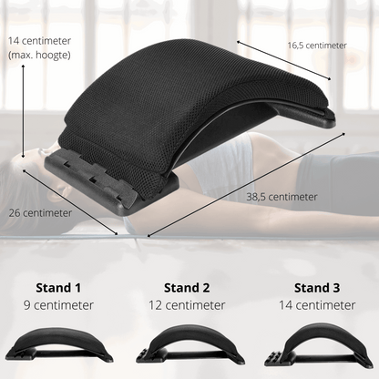 Backstretcher Massage Apparaat met met kussen - Earkings