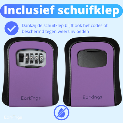 Schlüsseltresor mit Code inklusive Wandmontage