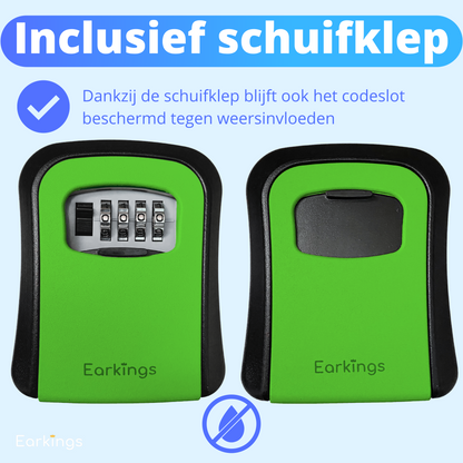 Schlüsseltresor mit Code inklusive Wandmontage