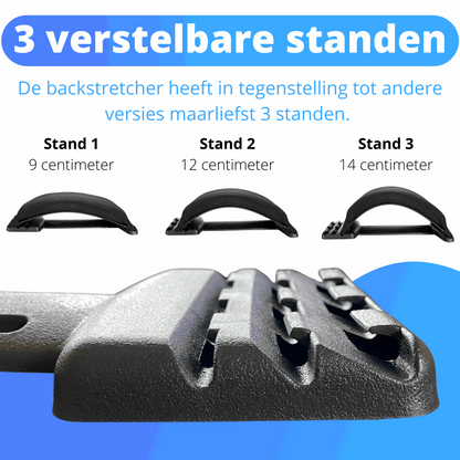 Backstretcher Massage Apparaat met met kussen - Earkings