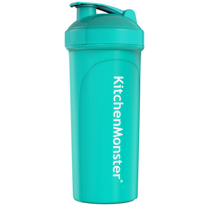 KitchenMonster® Shakebeker set van 2 - blauw/groen - Earkings