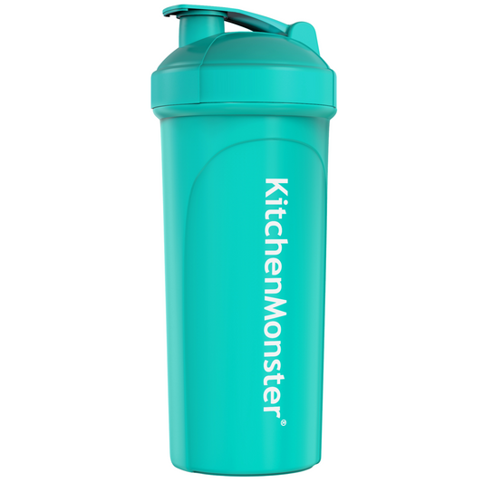 KitchenMonster® Shakebeker set van 2 - blauw/groen - Earkings