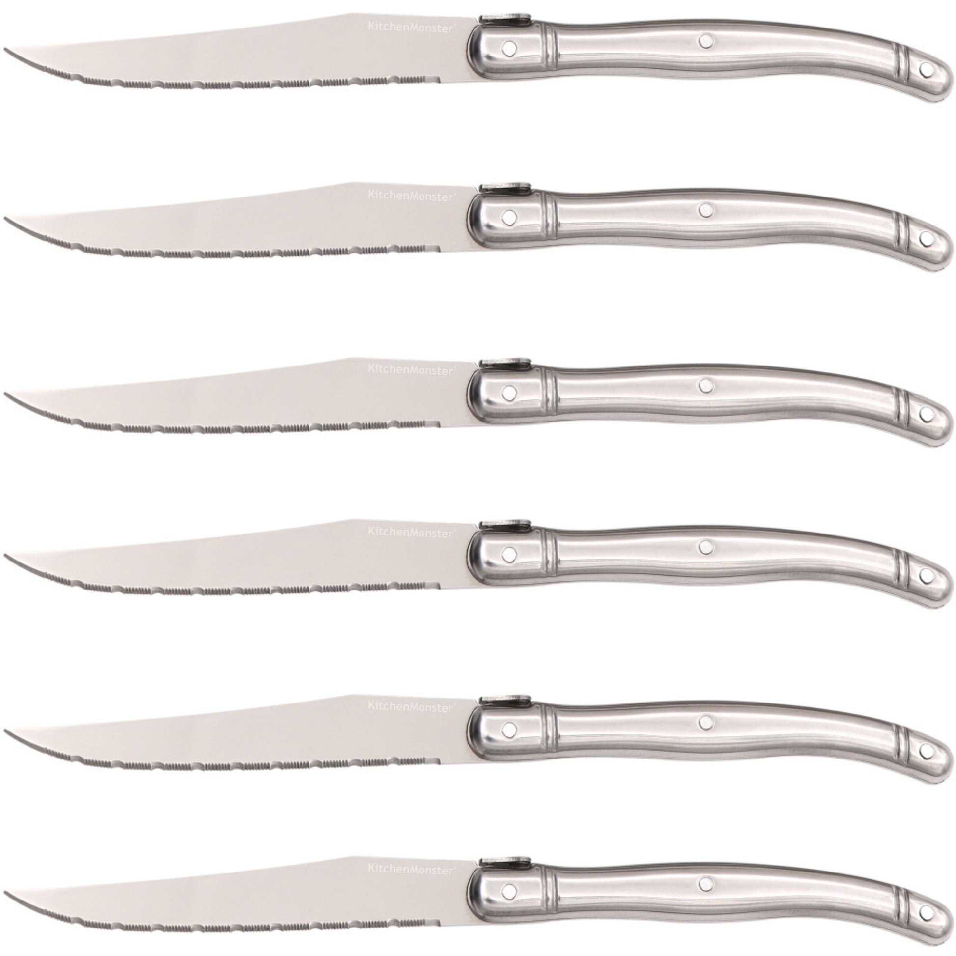 KitchenMonster® Steakmessen set van 6 - Earkings