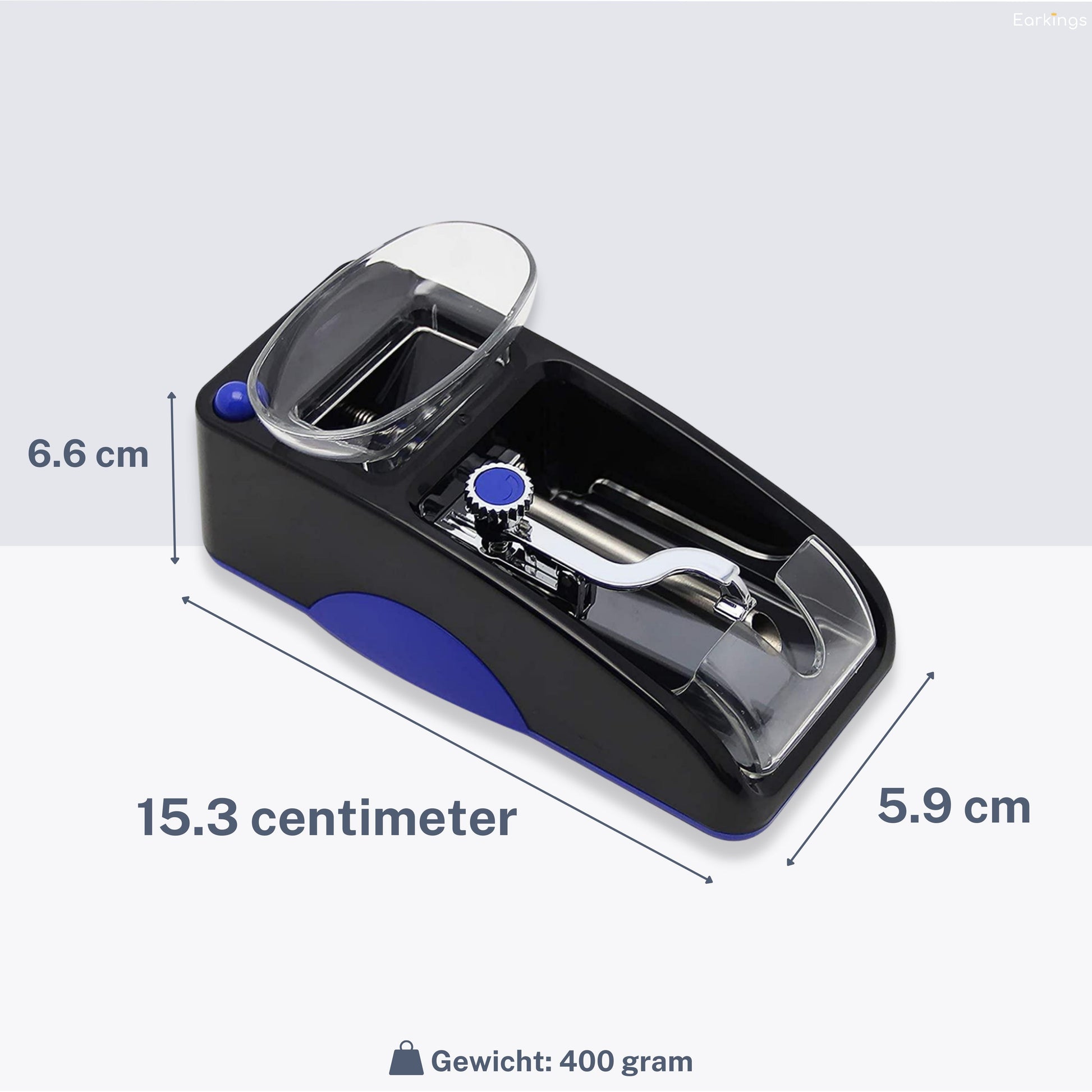 Sigaretten Maker Electrisch - Elektrische Sigarettenmaker - blauw (Tweede Kansje) - Earkings