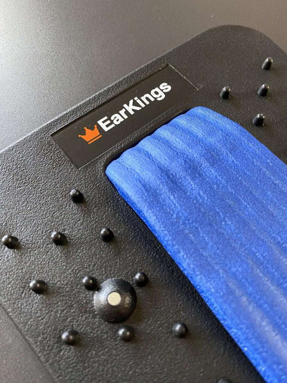 Backstretcher Massage Apparaat met Zachte Pads - blauw - Earkings