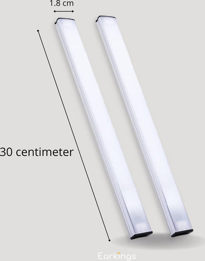 Onderbouwverlichting LED Met Bewegingssensor 30cm - Natuurlijk Wit - Earkings