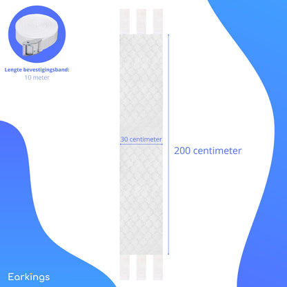 Matraswig met Band Bedbinder - Liefdesbrug 200x30x7cm T stuk - Earkings
