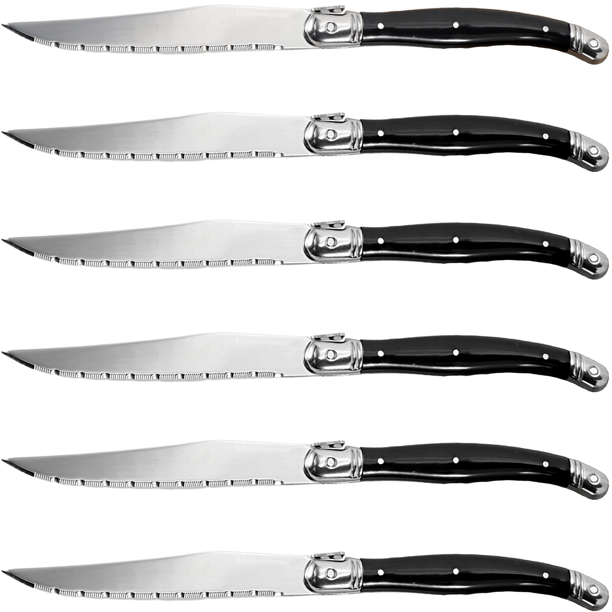 KitchenMonster® Steakmessen set van 6 - Earkings