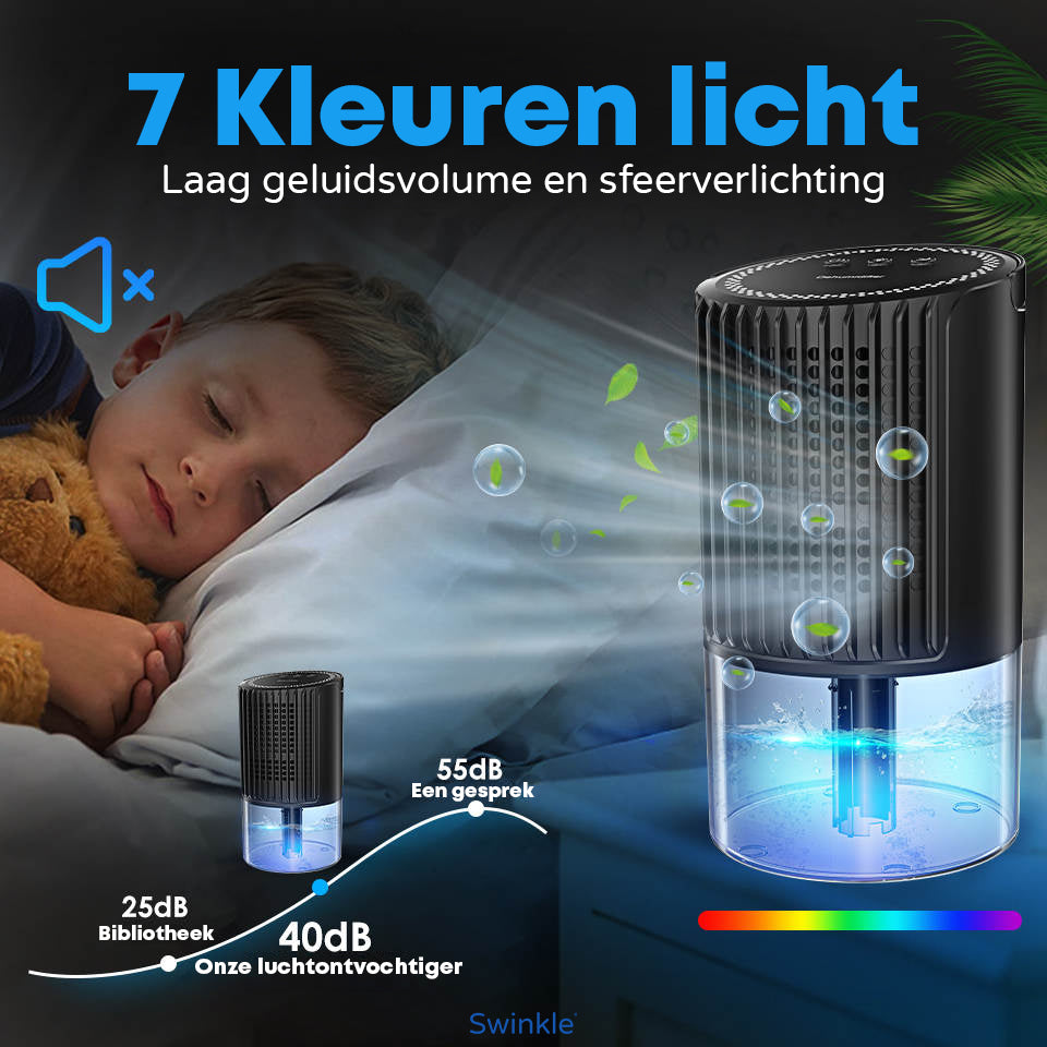 Luchtontvochtiger  - Ontvochtigt tot 350ML per Dag - Earkings