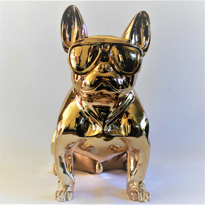 Franse Bull Dog met bril - Earkings