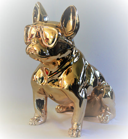 Franse Bull Dog met bril - Earkings
