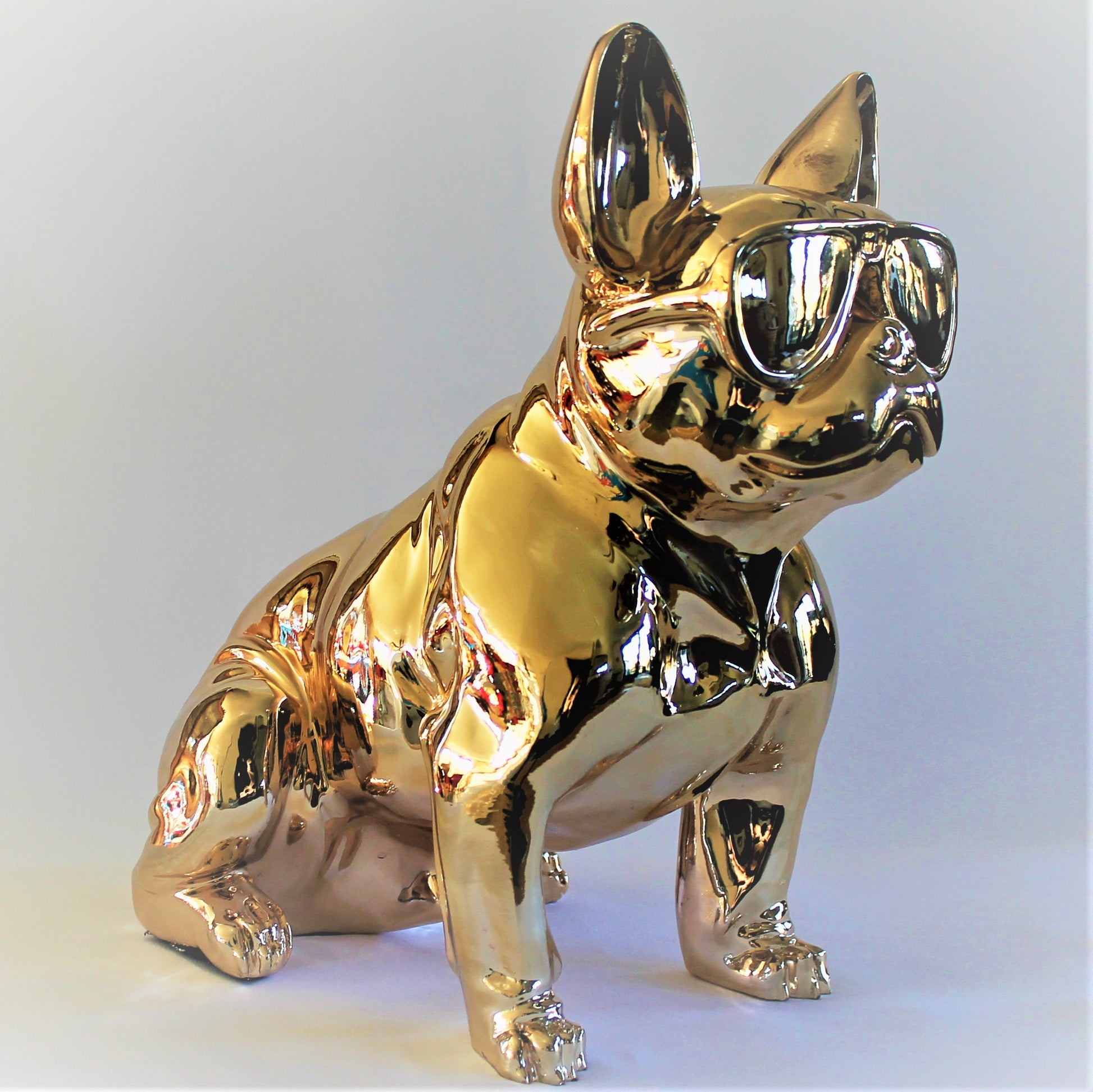 Franse Bull Dog met bril - Earkings