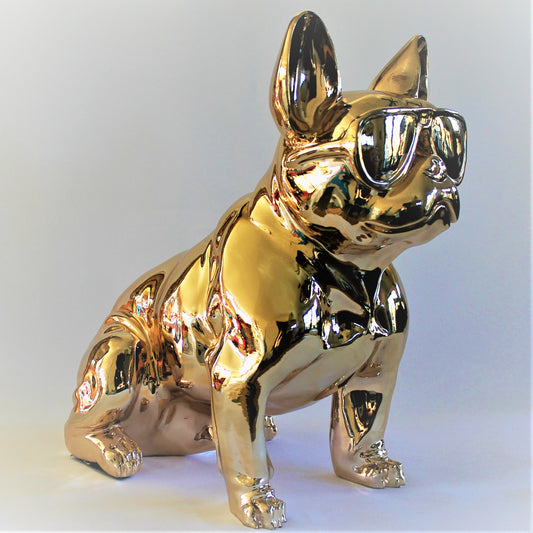 Franse Bull Dog met bril - Earkings