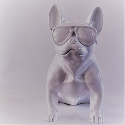 Franse Bull Dog met bril - Earkings
