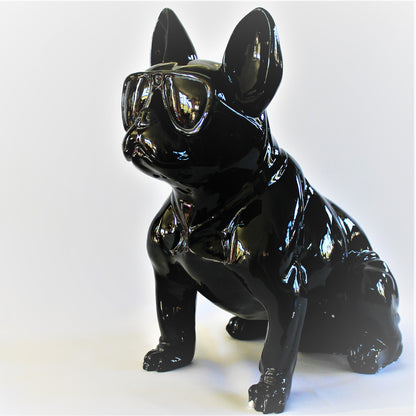 Franse Bull Dog met bril - Earkings