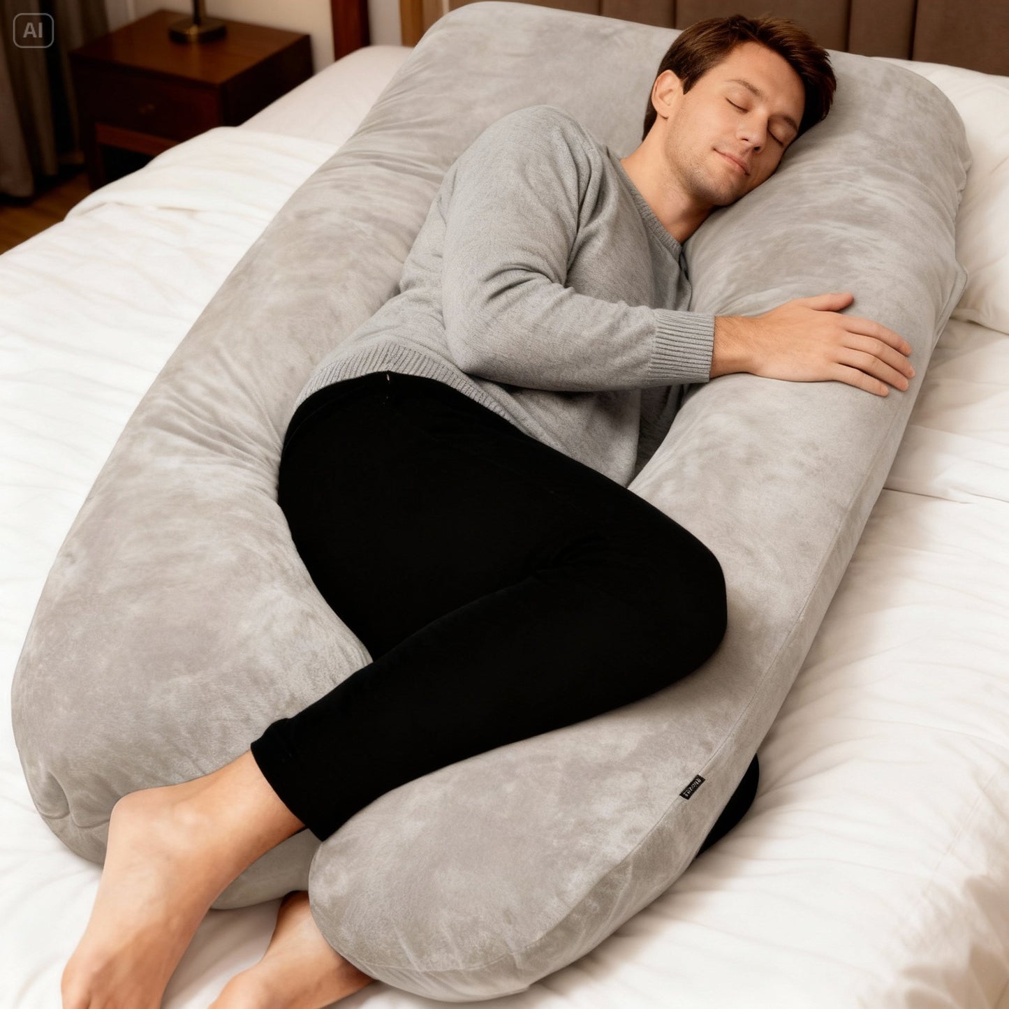 Schwangerschaftskissen Seitenschlafkissen 140x80cm