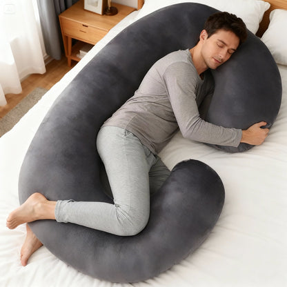 Schwangerschaftskissen Seitenschlafkissen 140x80cm