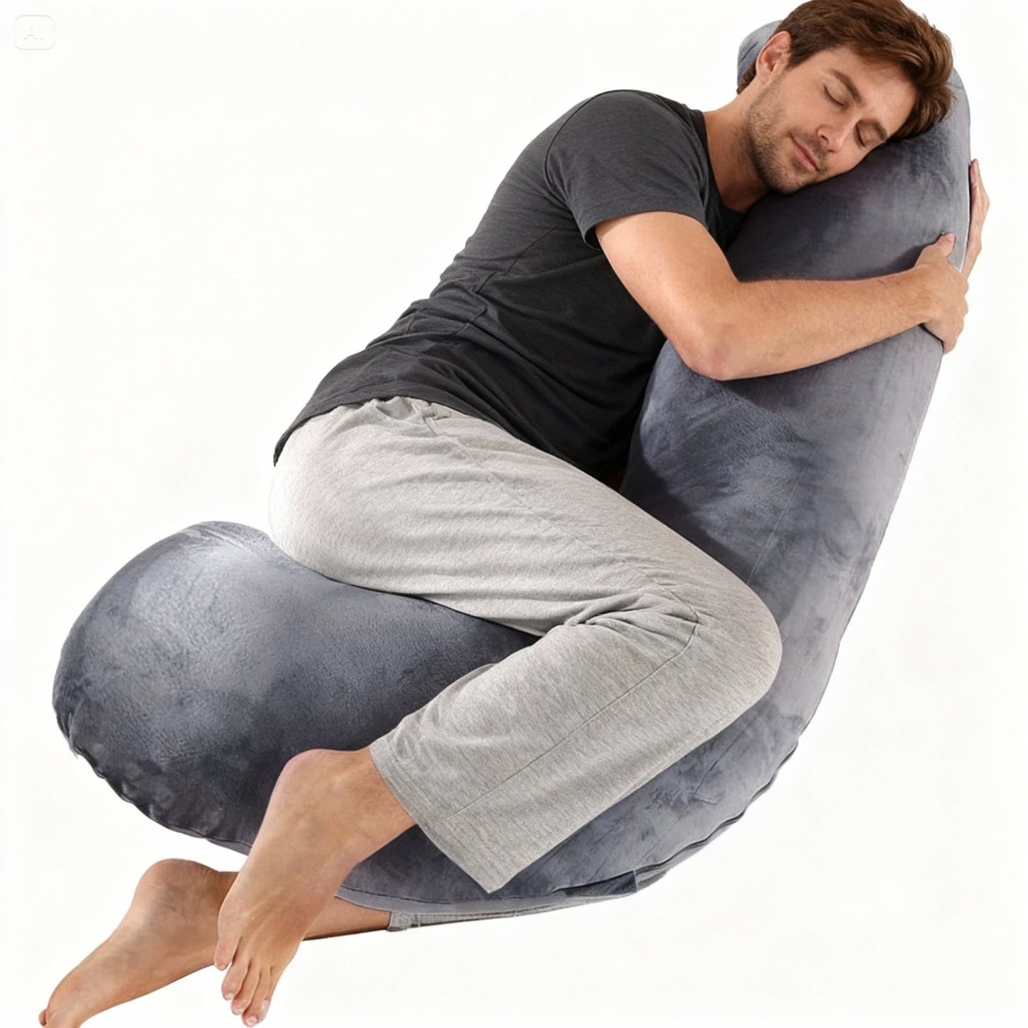 Schwangerschaftskissen Seitenschlafkissen 140x80cm