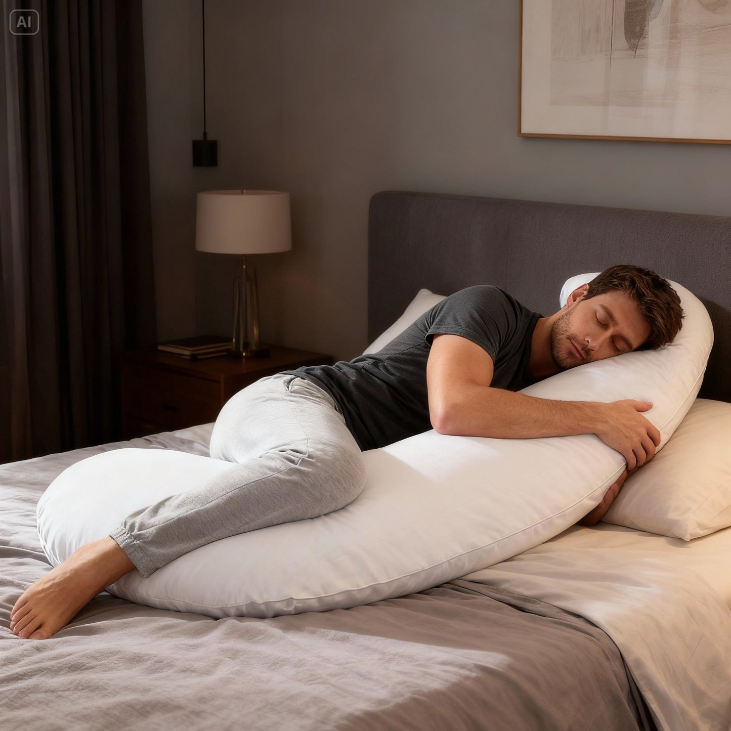 Schwangerschaftskissen Seitenschlafkissen 140x80cm