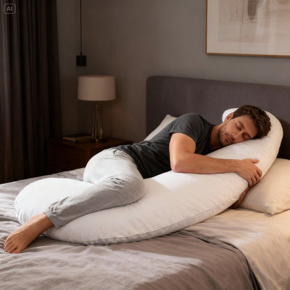 Schwangerschaftskissen Seitenschlafkissen 140x80cm