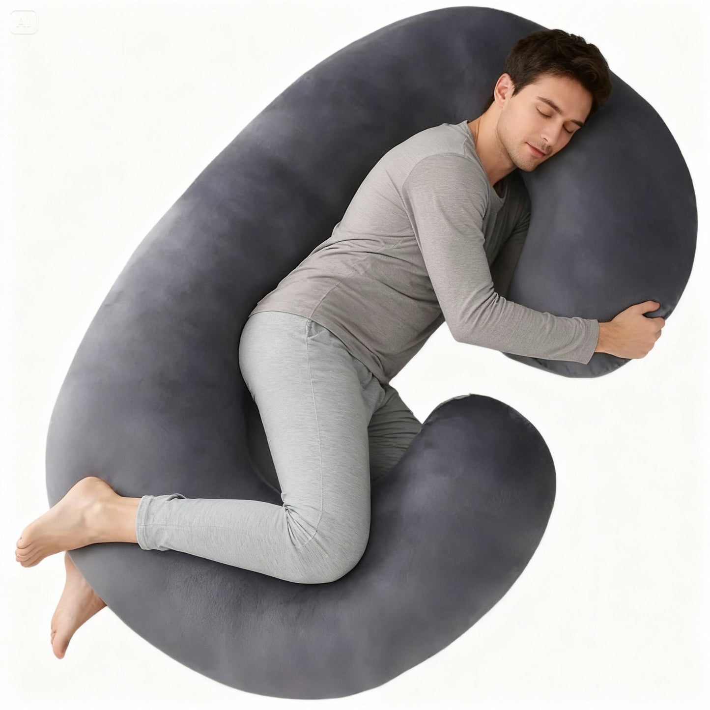 Schwangerschaftskissen Seitenschlafkissen 140x80cm