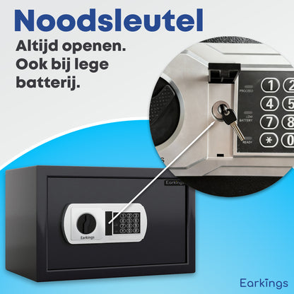 Elektronische Kluis met Cijferslot - Earkings