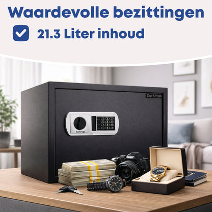 Elektronische Kluis met Cijferslot - Earkings