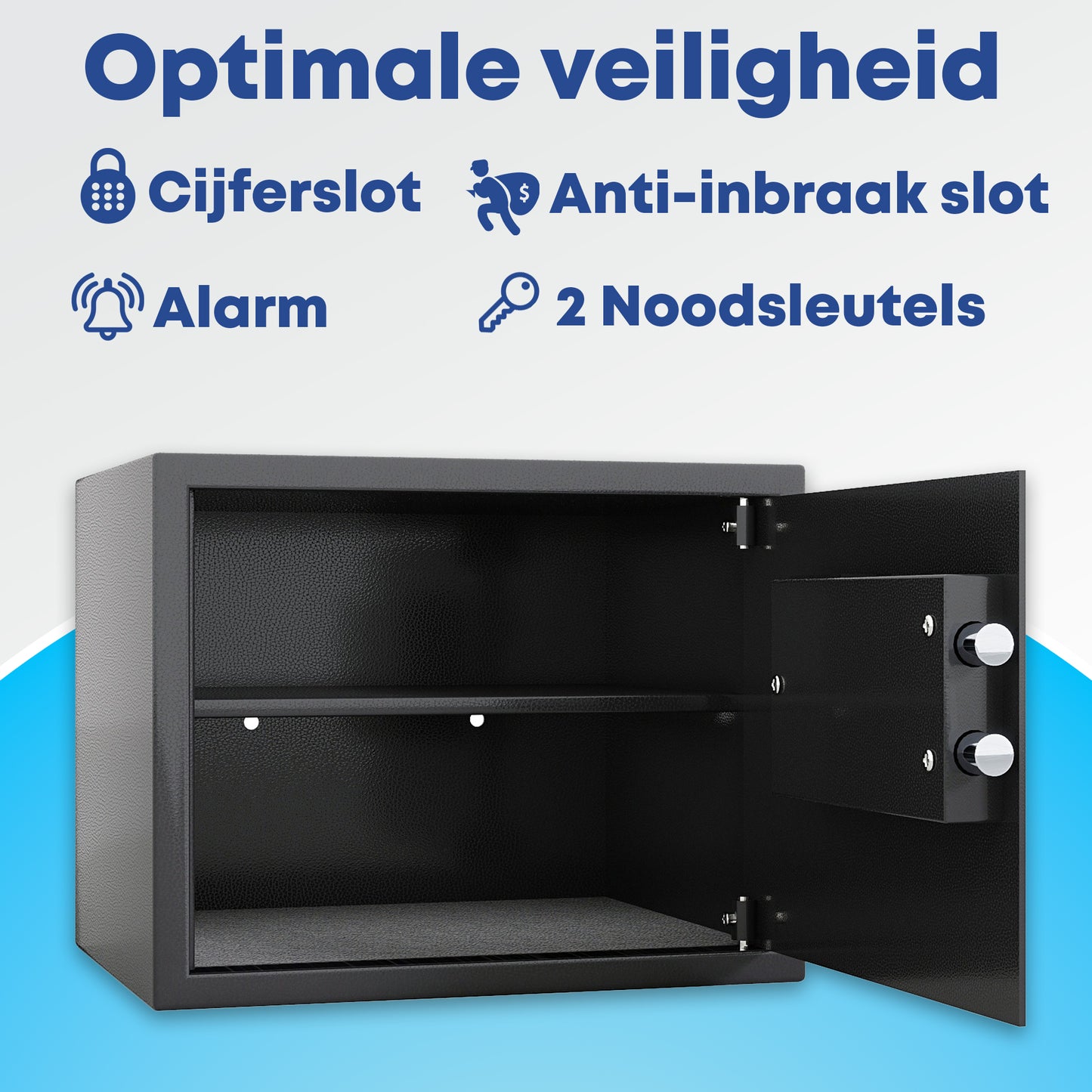 Elektronische Kluis met Cijferslot - Earkings